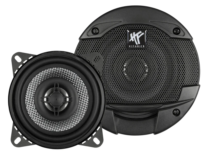 HIFONICS BRX42 - Haut-Parleurs Coaxiaux 10 cm 60 Watts RMS