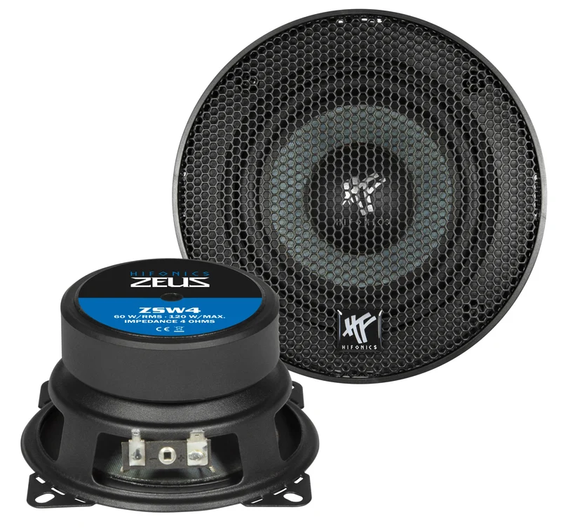 HIFONICS ZSW4 - Haut-Parleur Kickbass 10 cm 60 Watts RMS