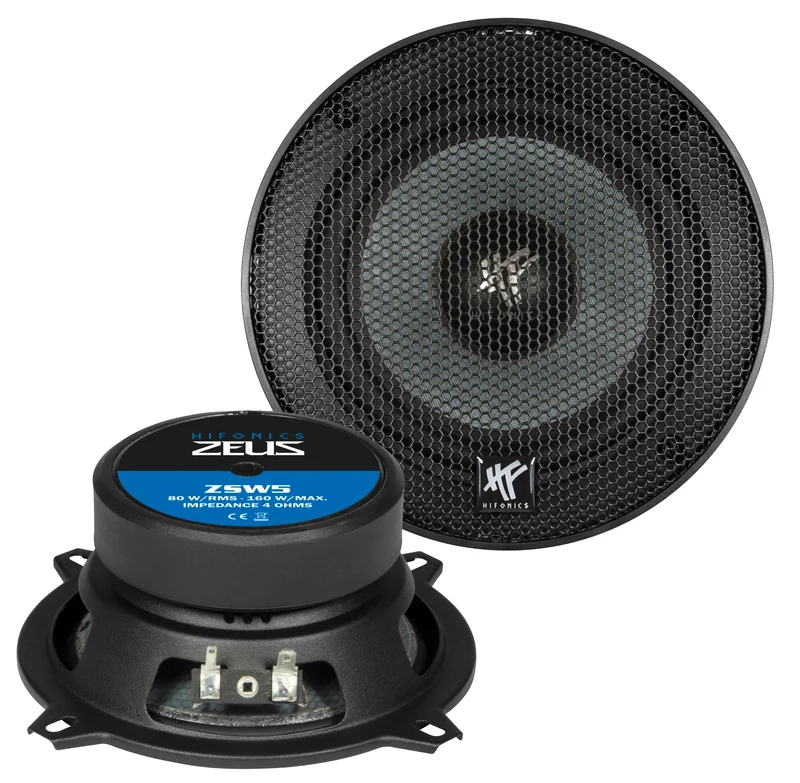 HIFONICS ZSW5 - Haut-Parleur Kickbass 13 cm 80 Watts RMS