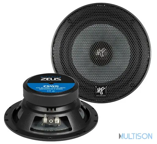 HIFONICS ZSW6 - Haut-Parleur Kickbass 16,5 cm 100 Watts RMS