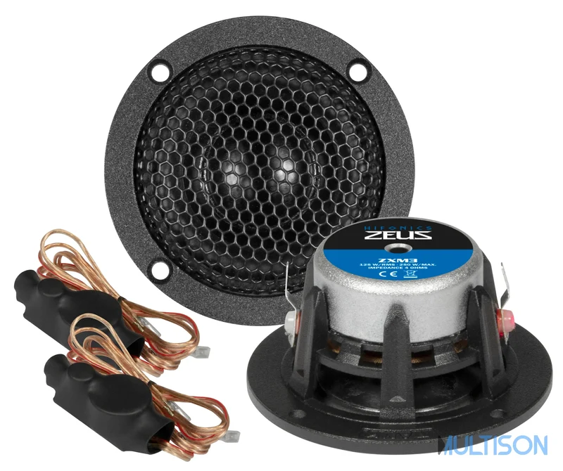 HIFONICS ZXM3 - Haut-Parleur Médium 7,5 cm 125 Watts RMS