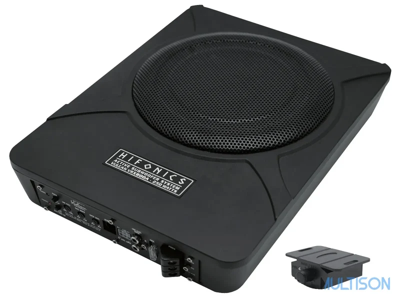 HIFONICS VRX800A - Caisson de Basse Actif Ultra-Compact 125 Watts RMS