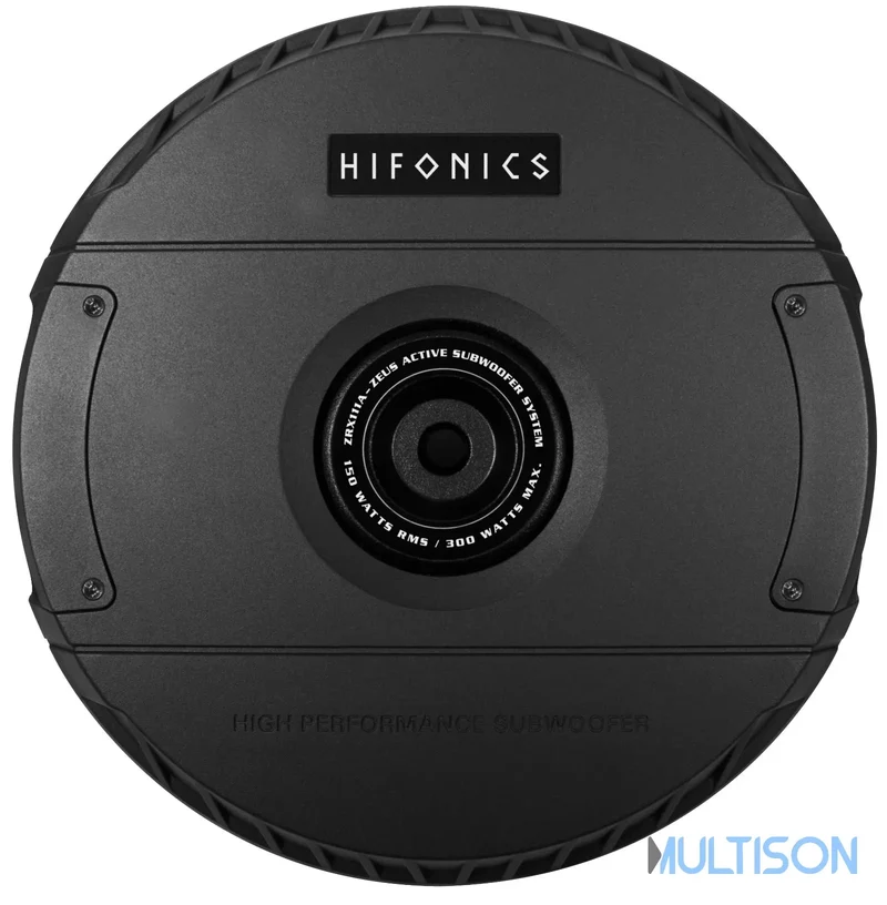 HIFONICS ZRX111A - Caisson de Basses Actif pour Logement de Roue de Secours