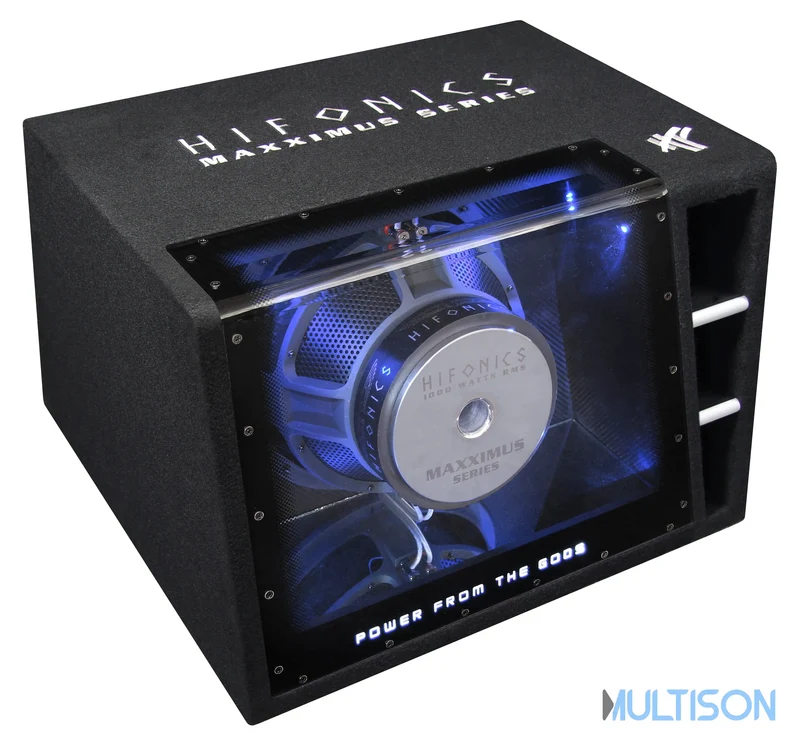 HIFONICS MXZ12BP - Caisson de Basses Bandpass 30 cm 1000 Watts RMS