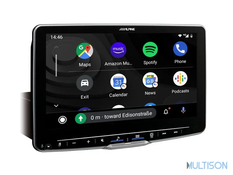 Alpine iLX-F905D – Autoradio 9 Pouces Carplay Sans Fil Android Auto Hi-res