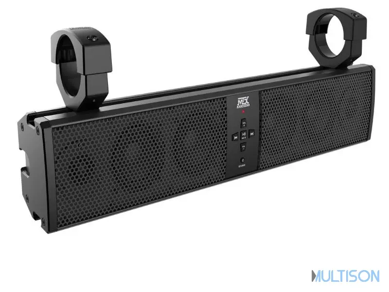 MTX MUD6SPBT – Barre de son 12V Bluetooth Marine 6 haut-parleurs