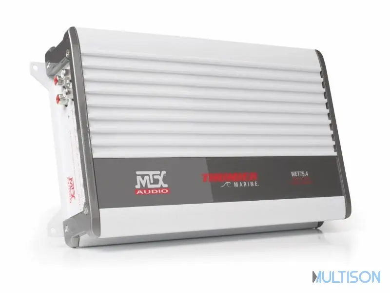 MTX WET75.2 – Amplificateur Marine 2 Canaux Classe-AB 200W RMS