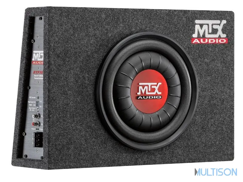 MTX RTF10P – Caisson actif extra-plat clos 25cm Classe-D 200W RMS