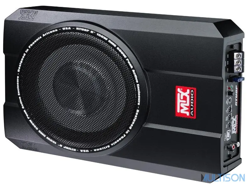MTX RTU8P – Caisson actif extra-plat Clos 20cm 150W RMS