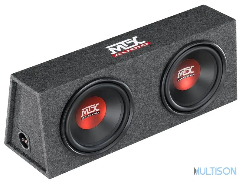 MTX RTE12x2DV – Caisson bass-reflex double 30cm 700W RMS 2Ω