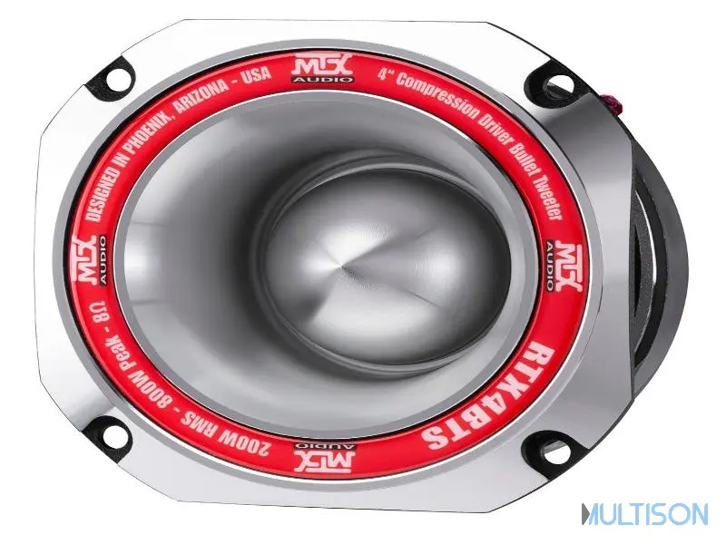 MTX RTX4BTs – Tweeter à haute efficacité 10cm 200W RMS 8Ω (vendu à la pièce)