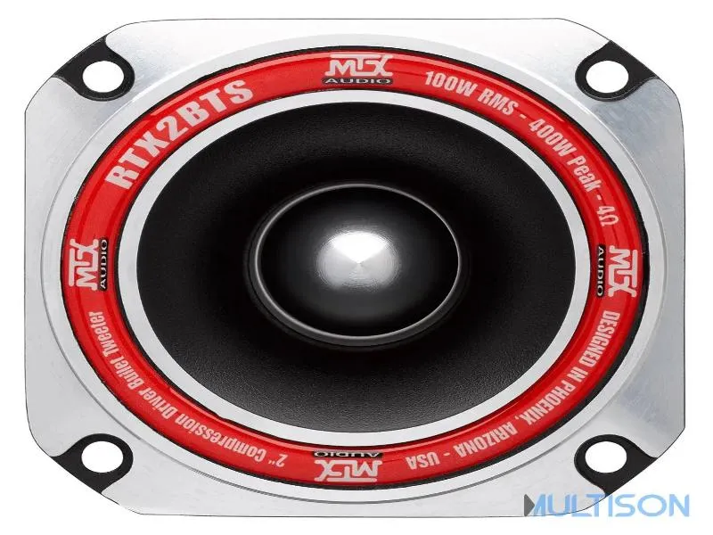MTX RTX2BTs – Tweeter à haute efficacité 8cm 100W RMS 4Ω (vendu à la pièce)