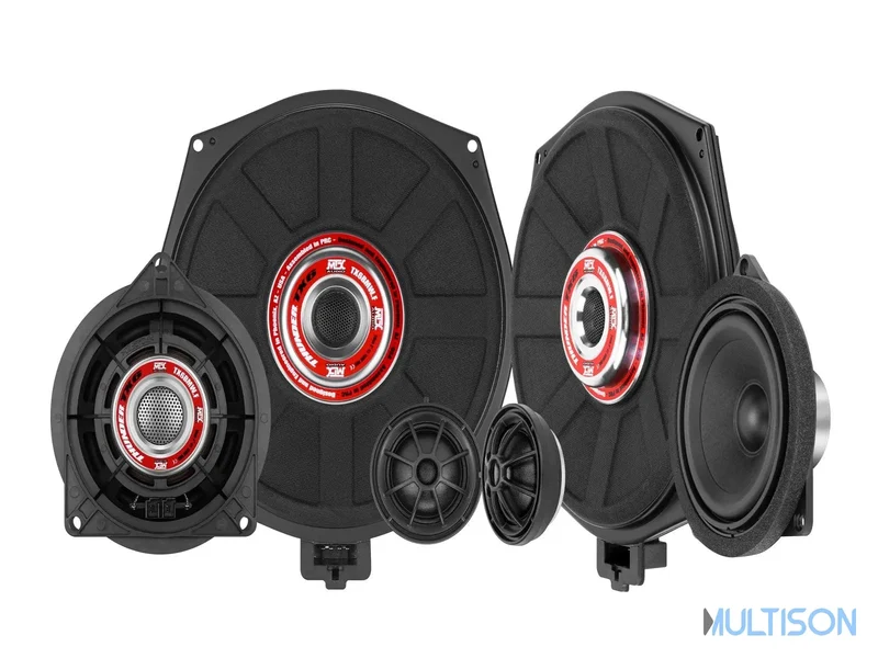 MTX TX6BMW.F - Kit 3 voies 20cm 4Ω 150W RMS pour BMW et Mini