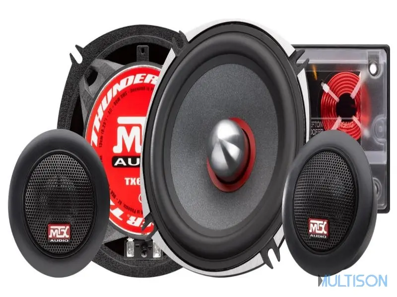 MTX TX650S – Kit 2 Voies 13cm 4Ω avec Tweeter 555 Watts