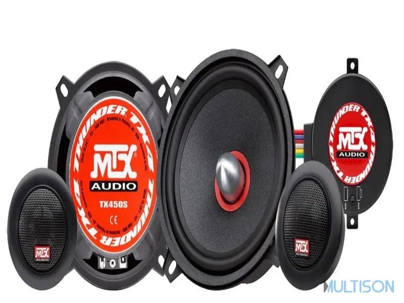 MTX TX450S – Kit Haut-Parleurs 2 Voies 13cm (5.25") 4Ω 485 Watts