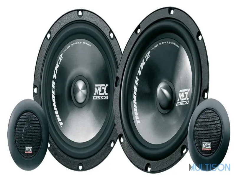 MTX TX265S – Kit 2 Voies 16,5cm 4Ω avec Tweeter Néodyme 25mm