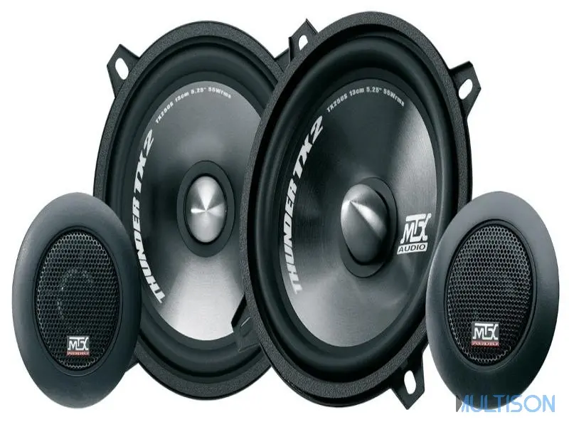 MTX TX250S – Kit 2 Voies 13cm 4Ω avec Tweeter Néodyme 25mm