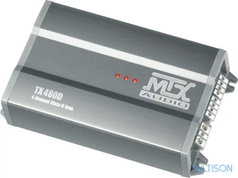 MTX TX480D – Amplificateur 4 Canaux Classe-D Large Bande 480W RMS