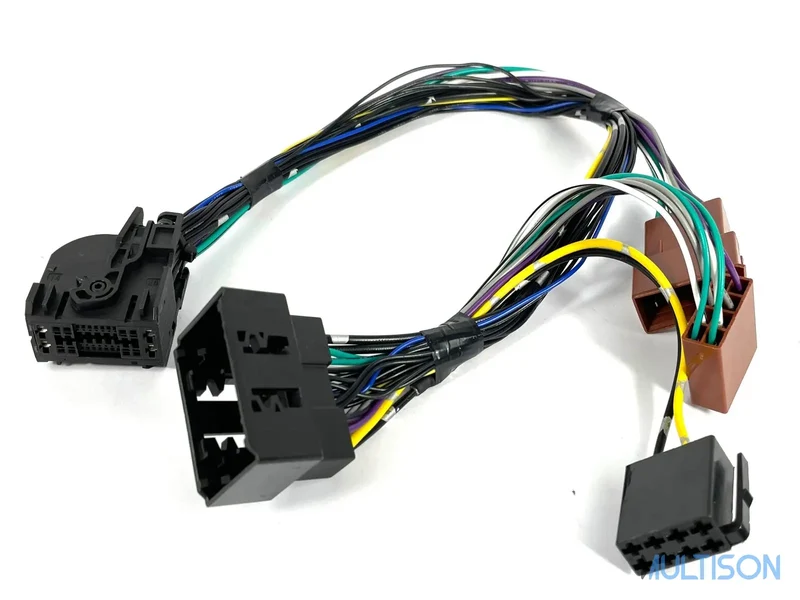MUSWAY MPK28 – Adaptateur ISO Mercedes pour Amplificateurs M4+/M6
