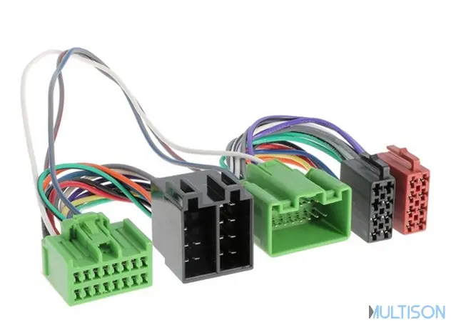 MUSWAY MPK25 – Adaptateur ISO Volvo pour Amplificateurs M4+/M6