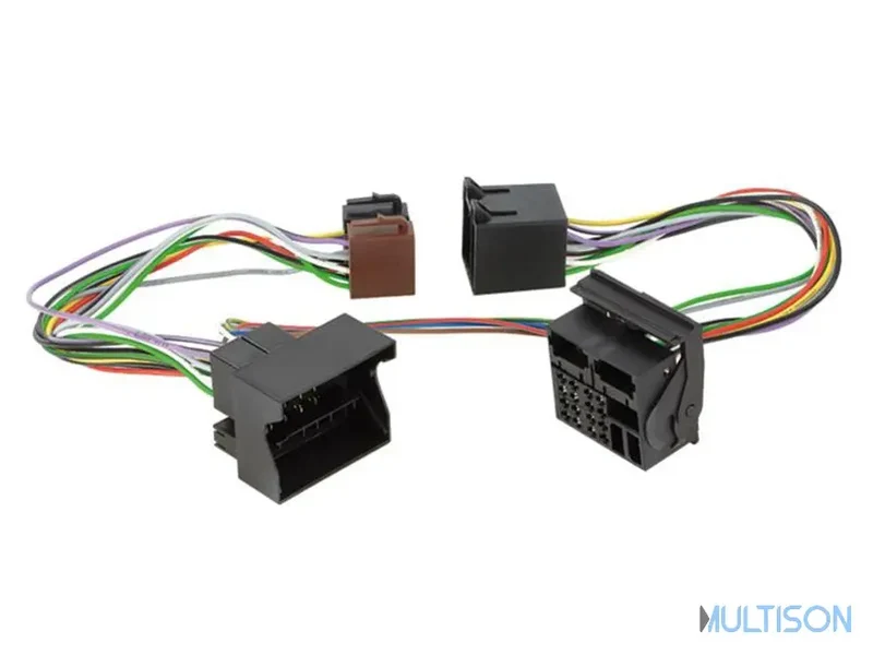 MUSWAY MPK20 – Adaptateur ISO Renault spécifique pour Amplificateurs M4+/M6