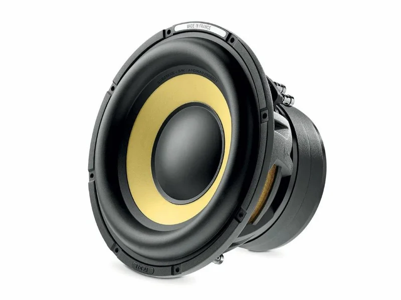 Focal SUB25KXE - Subwoofer 25 cm Compact et Puissant 600 W RMS