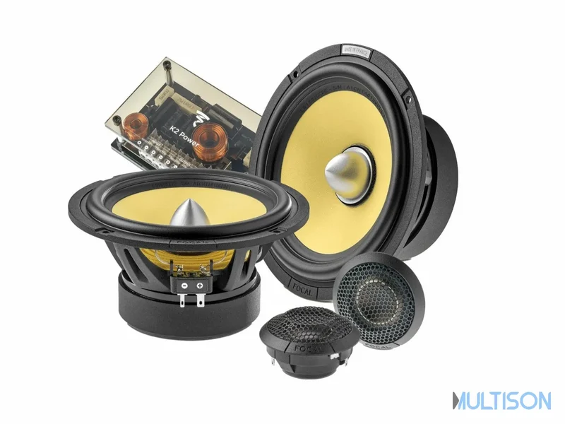 Focal ES165KX2E - Kit 2 Voies Séparées 16,5 cm 120 Watts Rms