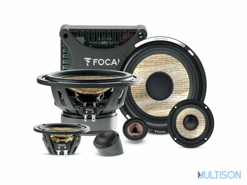 Focal PS165F3E - Kit 3 Voies Séparées 16,5 cm 80 Watts RMS