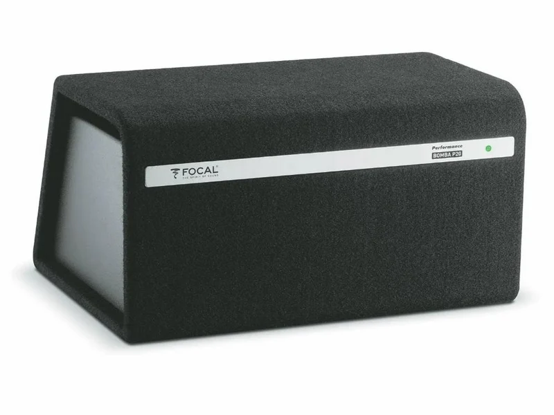 Focal BOMBA BP20 - Caisson Subwoofer Actif 20 cm, Amplificateur Intégré 300 W