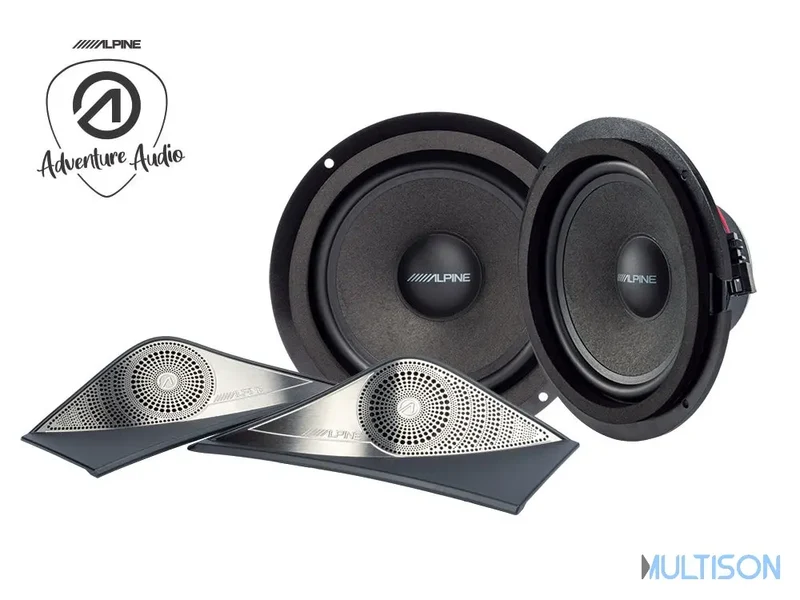 Alpine SPC-106S907 - Haut-Parleurs Haut de Gamme pour Mercedes-Benz Sprinter