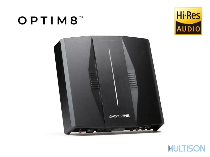 Alpine PXE-C80-88 - Amplificateur DSP 8 canaux avec réglage automatique du son