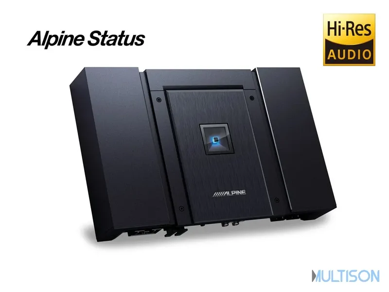 Alpine HDA-F60 – Amplificateur 4 Canaux Class-D Haute Résolution Alpine Status