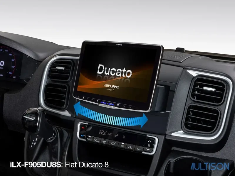 Alpine iLX-F905DU8S - Autoradio Carplay Android Auto 9 Pouces pour Fiat Ducato 8