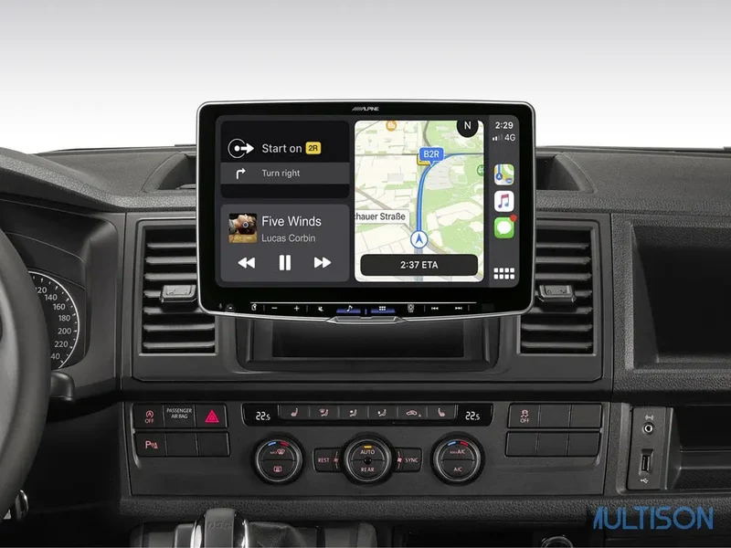 Alpine iLX-F115T6 - Autoradio 11 Pouces Apple CarPlay Vw T6 T5 Tiguan Touran