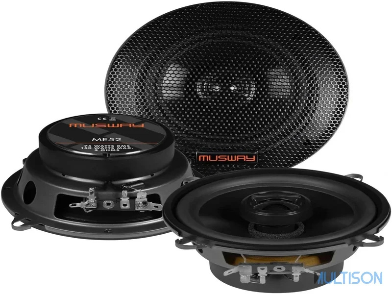 MUSWAY ME52 - Haut-parleurs coaxiaux 13 cm, 150W max