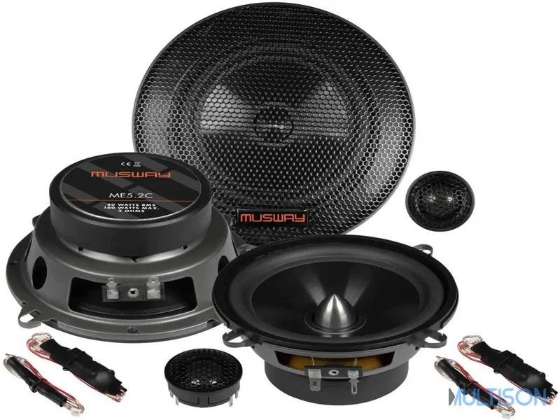 Musway ME5.2C - Kit Haut-Parleurs 13 Cm 80W RMS