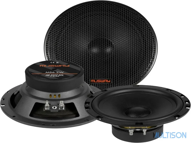Musway MS6.2W - Woofer 16.5 Cm 100W RMS, 200W Max