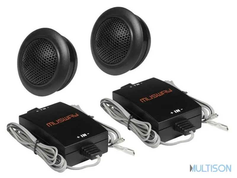 MUSWAY MQ6.2T – Tweeter 20 mm, 125W RMS, Soie Neodymium