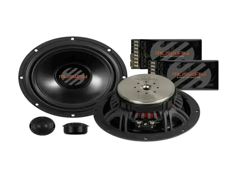 MUSWAY MG6.2C - Kit Haut-parleurs 2 Voies 16.5 Cm Haute De Gamme