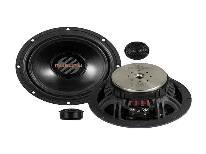 MUSWAY MG6.2A - Kit Haut-parleurs 2 Voies 16.5 Cm Haute Performance