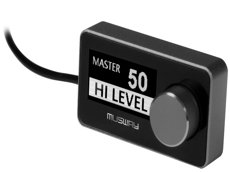 MUSWAY DRC1 - Télécommande pour Amplificateurs DSP