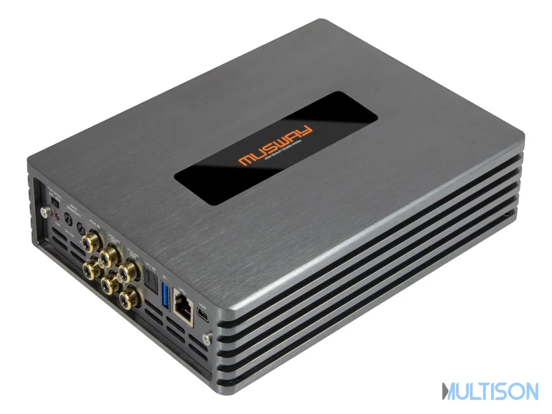 MUSWAY M4+v3 - Amplificateur DSP compact 4 canaux