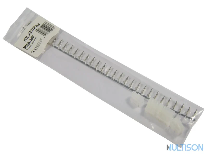 MUSWAY MWA-M6 - connecteurs avec broches pour amplificateurs M6