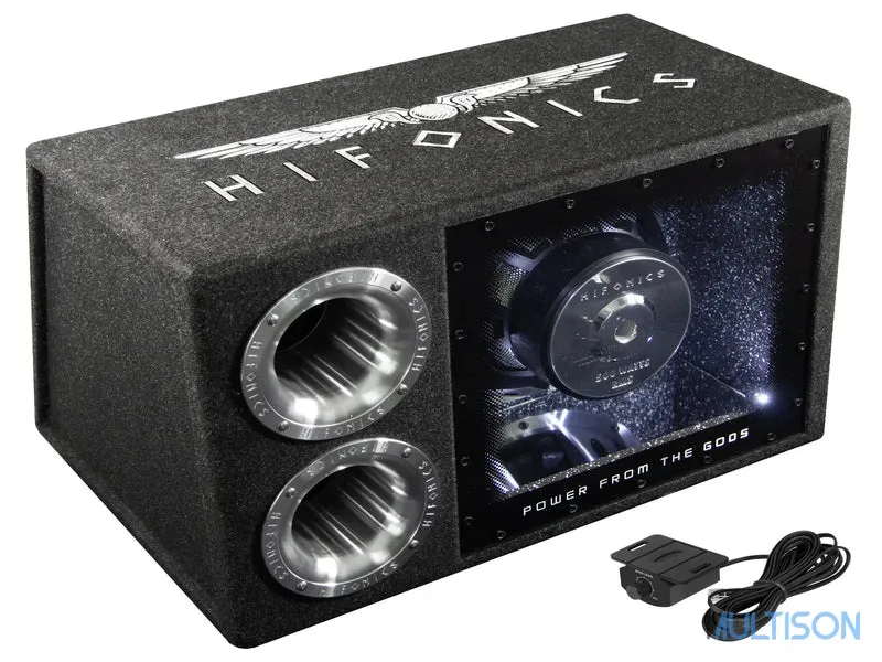 HIFONICS ATL12BPA - Caisson de Basses Actif Bandpass 30 cm 460 Watts RMS LED