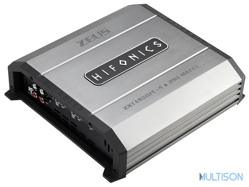 HIFONICS ZXT1400/4 - Amplificateur 4 Canaux Ultra Class D ZEUS EXTREME