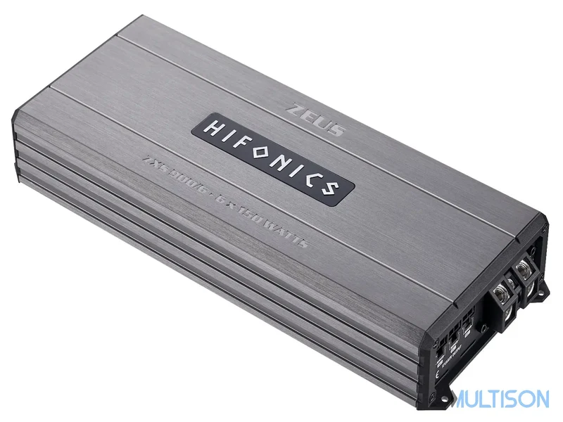 HIFONICS ZXS900/6 - Amplificateur Compact 6 Canaux Class D ZEUS STREET