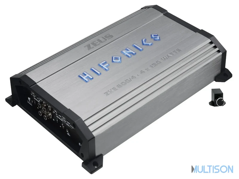 HIFONICS ZXE600/4 - Amplificateur Class A/B 4 Canaux ZEUS EVOLUTION