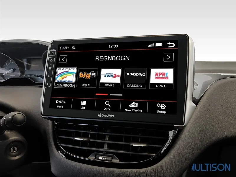 DYNAVIN D9-PG208 Premium Flex : Autoradio Carplay Android 10,1 pouces pour Peugeot 208
