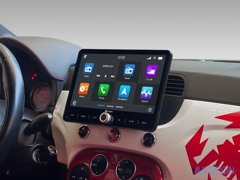 DYNAVIN D9-FT500 Premium Flex – Autoradio Carplay Android 10,1 pouces pour Fiat 500