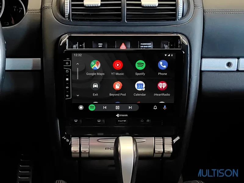 DYNAVIN D9-PC Premium – Autoradio Carplay Android 9 pouces pour Porsche Cayenne